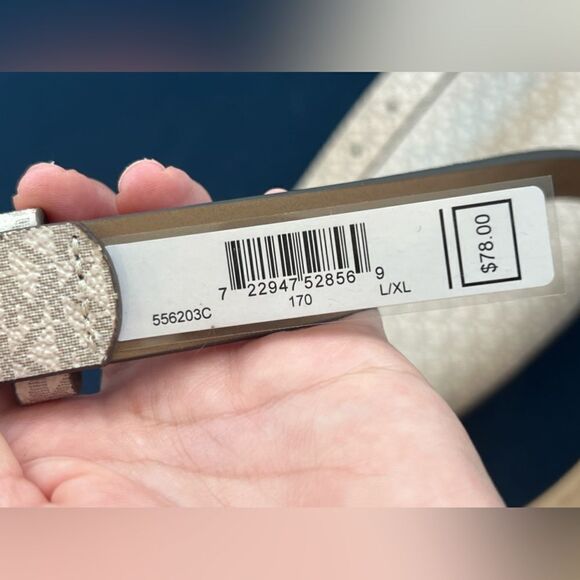 **"Michael Kors Jet Set Logo Stripe Waist Bag – Classic Beige/Brown"** - Picture 10 of 10